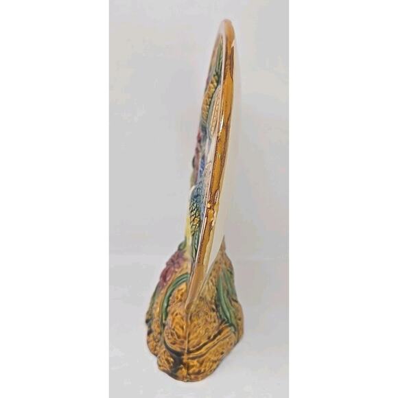 Vintage 11"x9.5" Hummingbird 3D Decorative Free-Standing Plate U297 - Picture 8 of 9